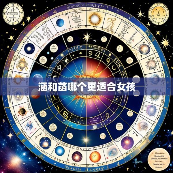 涵和菡哪个更适合女孩