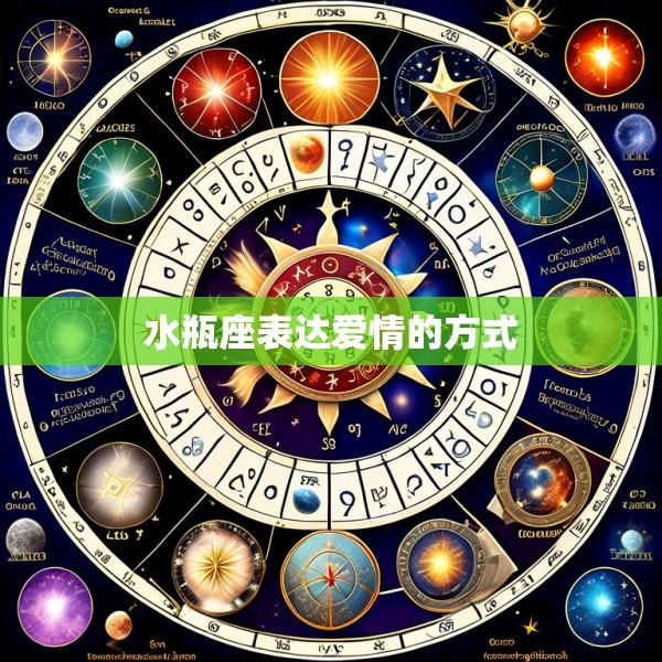 水瓶座表达爱情的方式