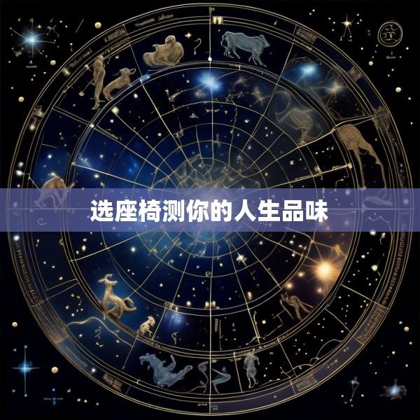 选座椅测你的人生品味