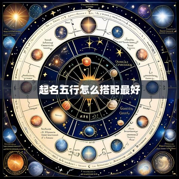 起名五行怎么搭配最好