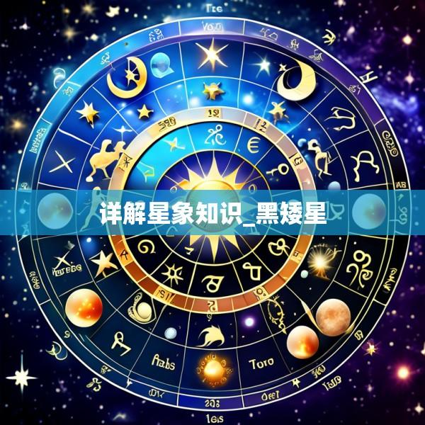 详解星象知识_黑矮星