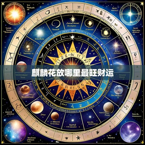 麒麟花放哪里最旺财运