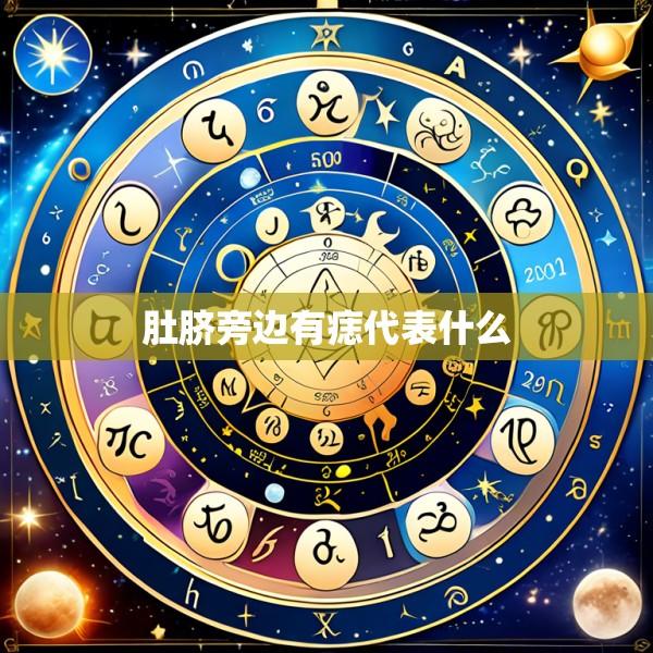 肚脐旁边有痣代表什么