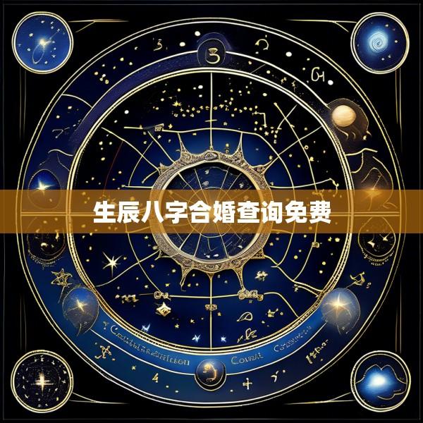 生辰八字合婚查询免费