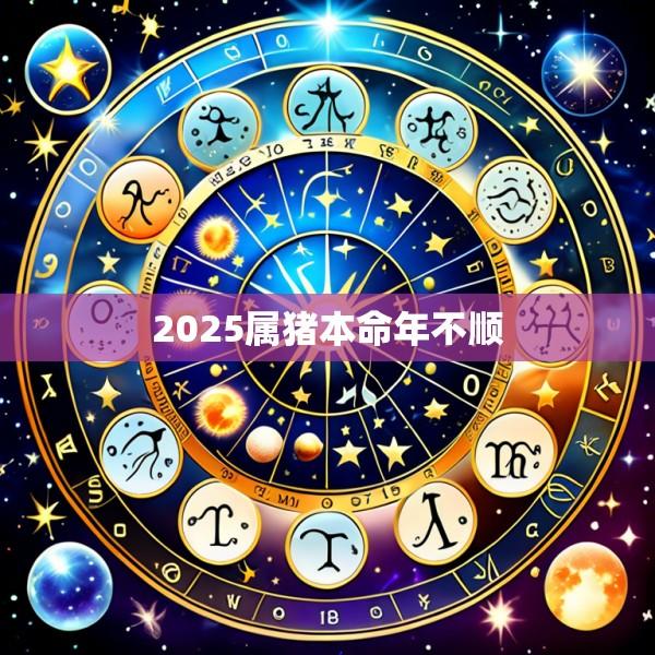 2025属猪本命年不顺