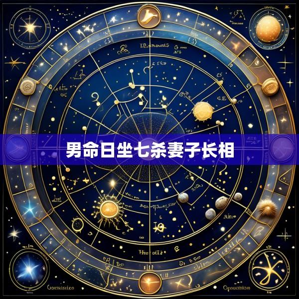 男命日坐七杀妻子长相