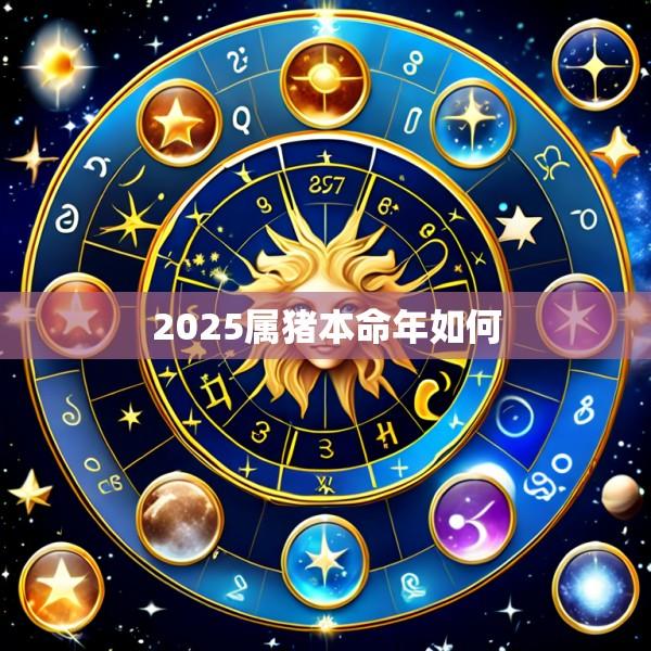 2025属猪本命年如何