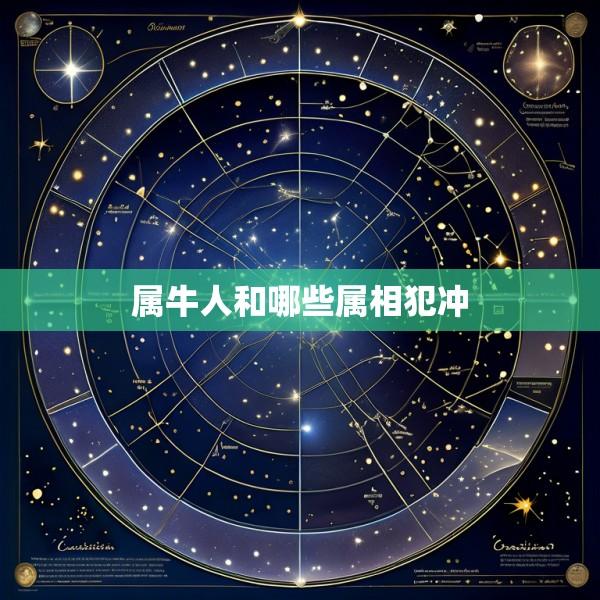 属牛人和哪些属相犯冲