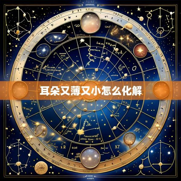 耳朵又薄又小怎么化解