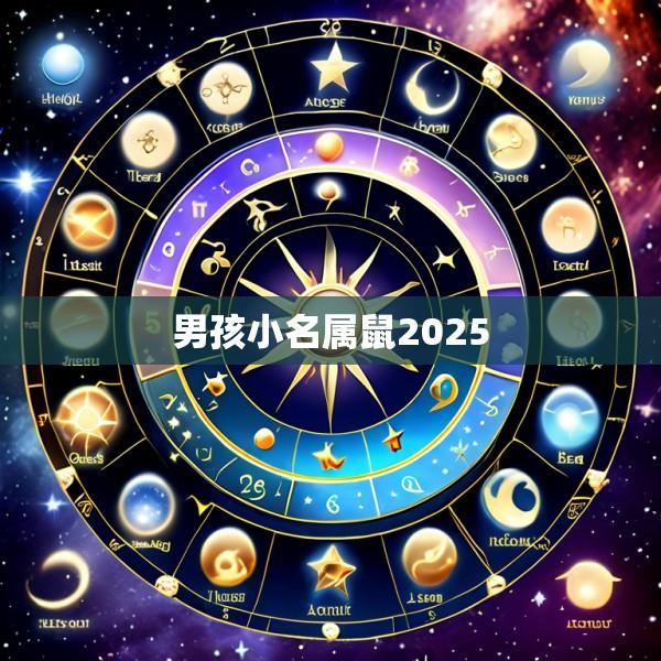 男孩小名属鼠2025