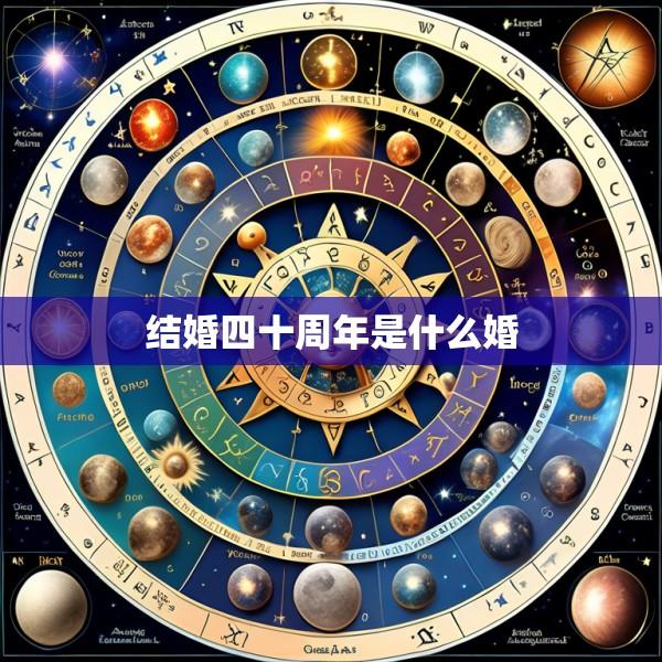 结婚四十周年是什么婚