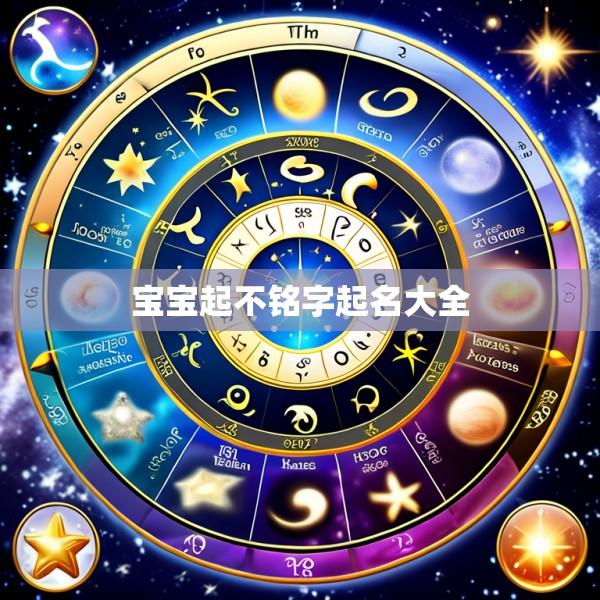 宝宝起不铭字起名大全