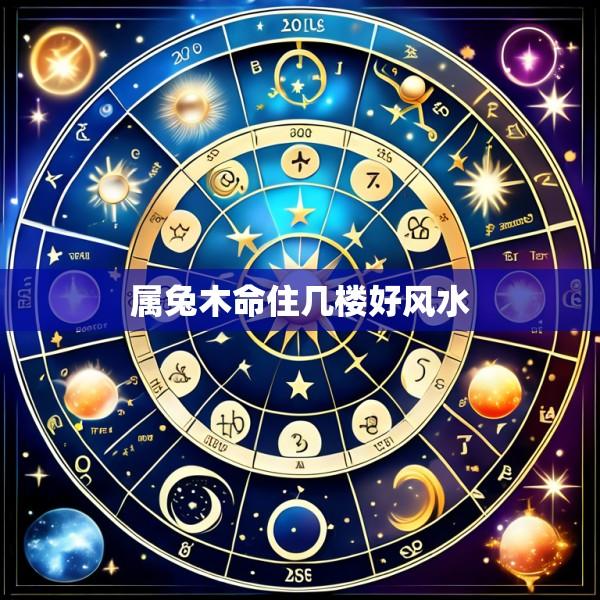 属兔木命住几楼好风水