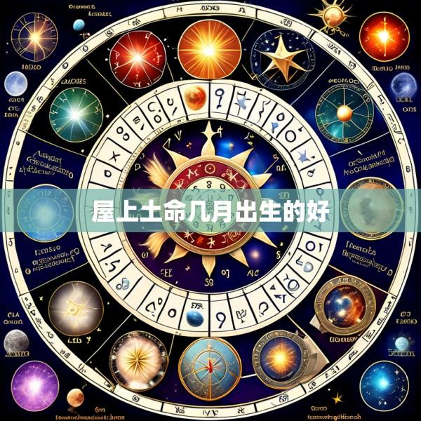 屋上土命几月出生的好
