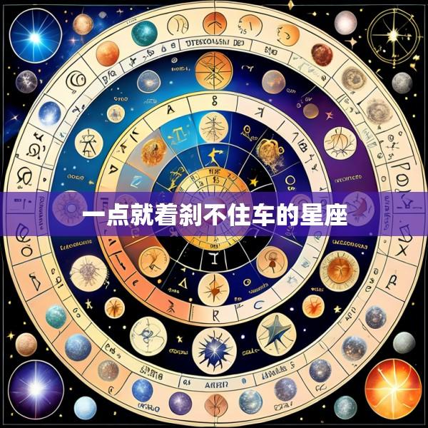 一点就着刹不住车的星座