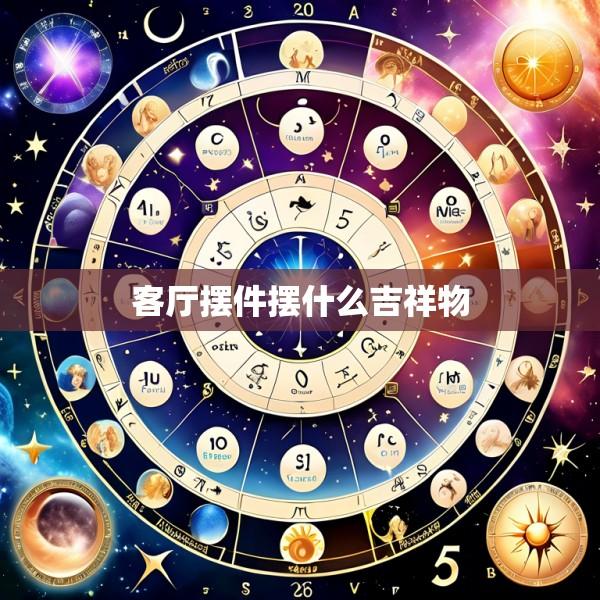 客厅摆件摆什么吉祥物