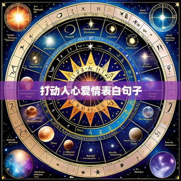 打动人心爱情表白句子