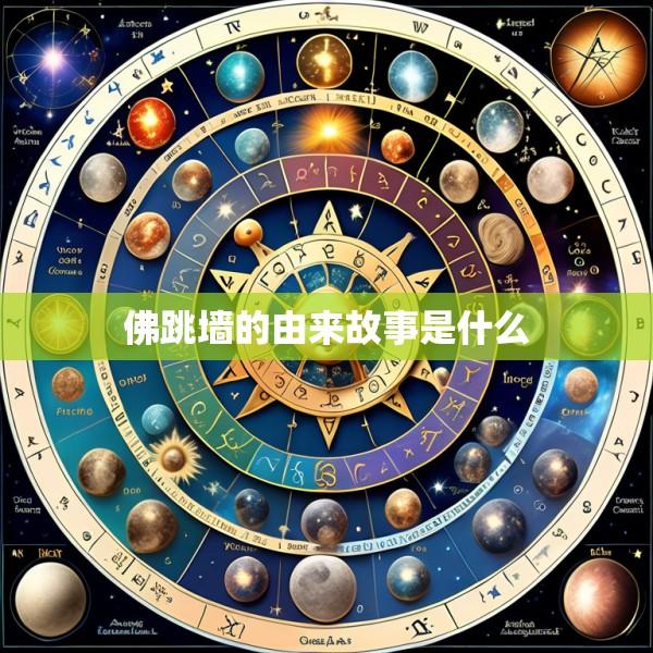 佛跳墙的由来故事是什么