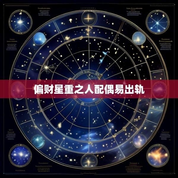 偏财星重之人配偶易出轨