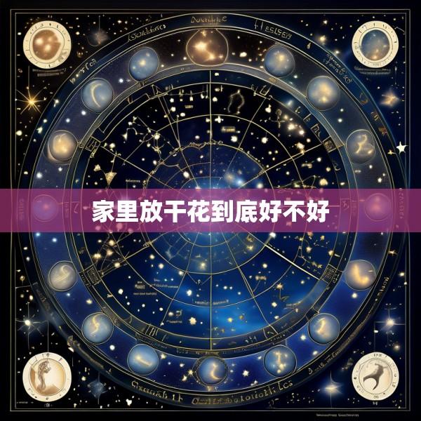 家里放干花到底好不好