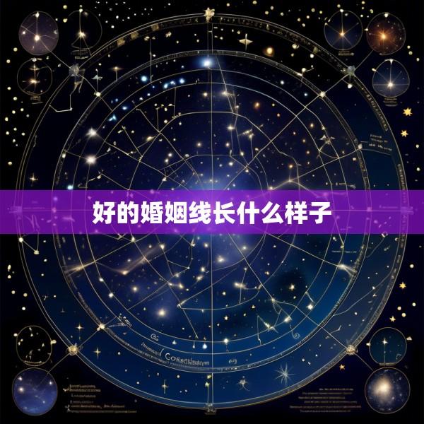 好的婚姻线长什么样子