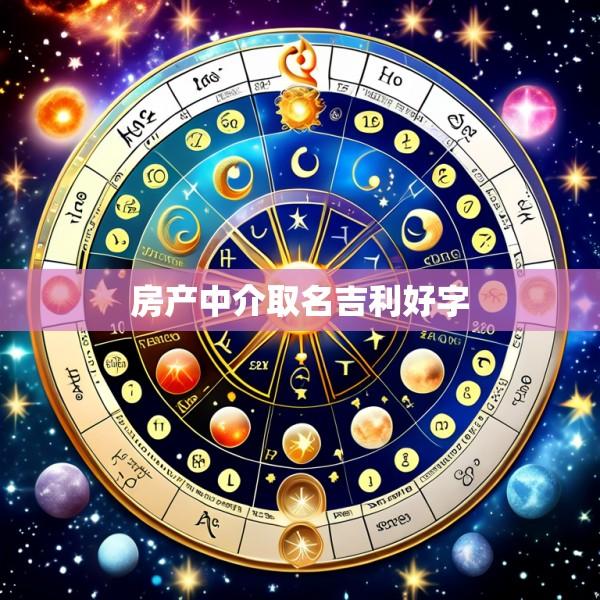 房产中介取名吉利好字