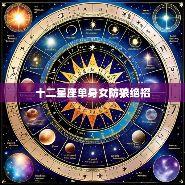 十二星座单身女防狼绝招