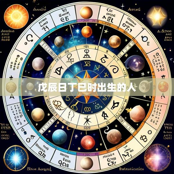 戊辰日丁巳时出生的人