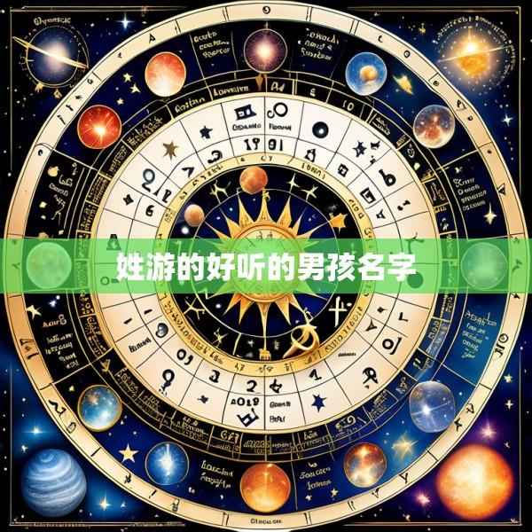 姓游的好听的男孩名字