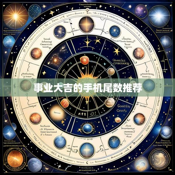 事业大吉的手机尾数推荐