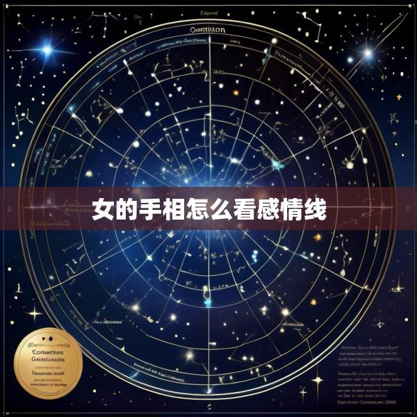 女的手相怎么看感情线
