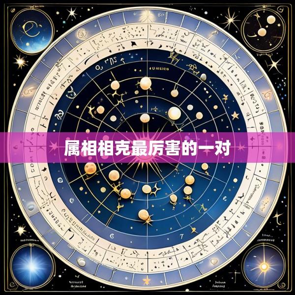 属相相克最厉害的一对