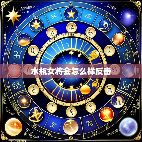 水瓶女将会怎么样反击