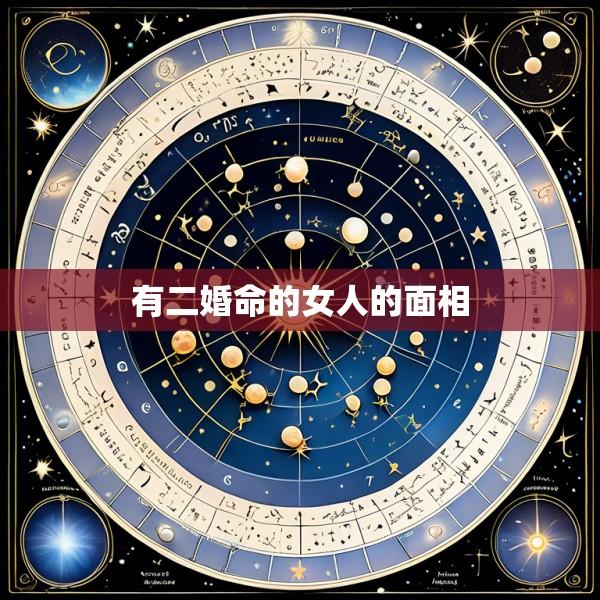有二婚命的女人的面相