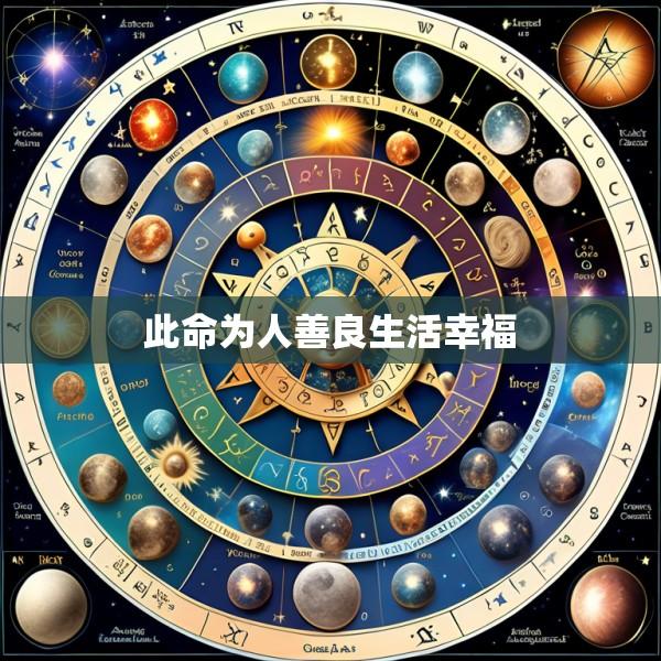 此命为人善良生活幸福