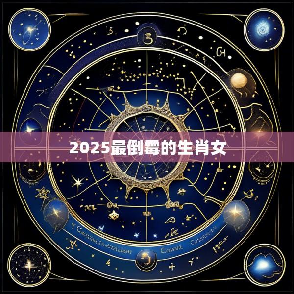 2025最倒霉的生肖女