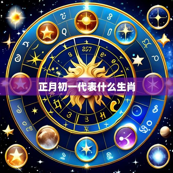 正月初一代表什么生肖