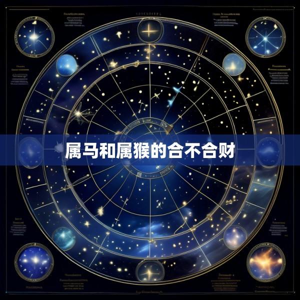 属马和属猴的合不合财