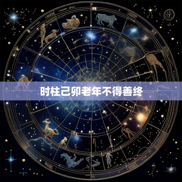 时柱己卯老年不得善终