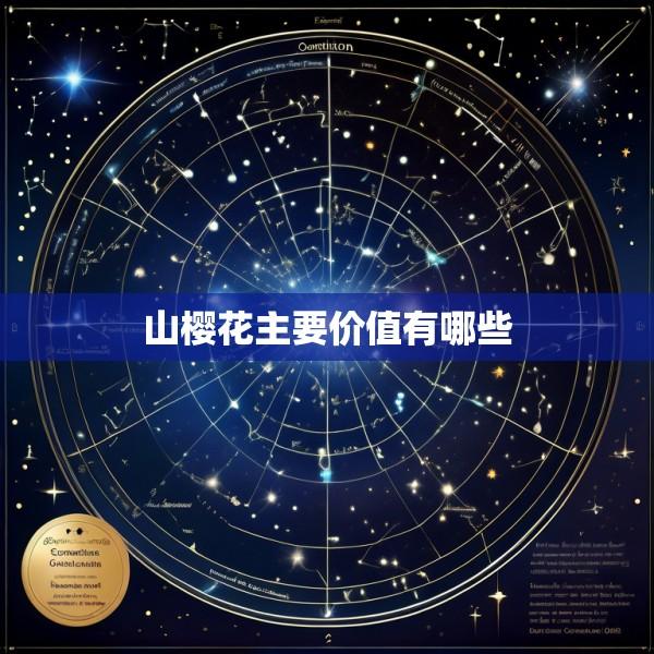 山樱花主要价值有哪些