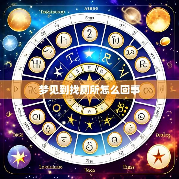 梦见到找厕所怎么回事