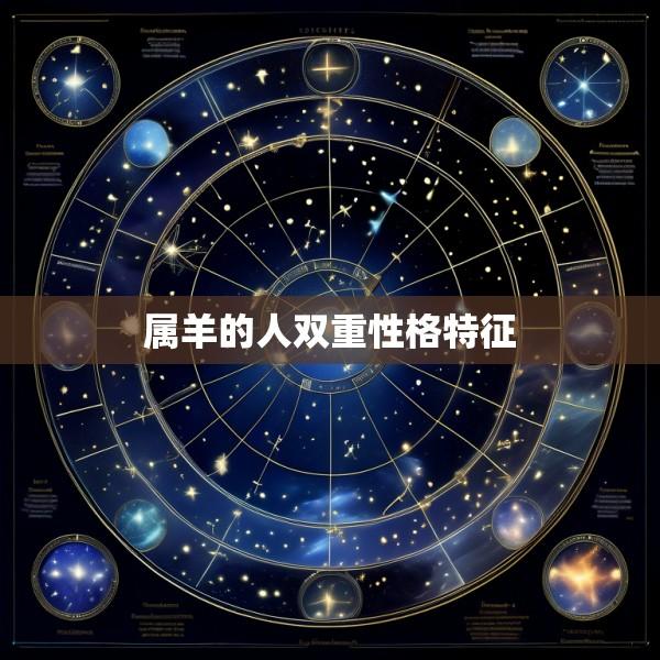 属羊的人双重性格特征
