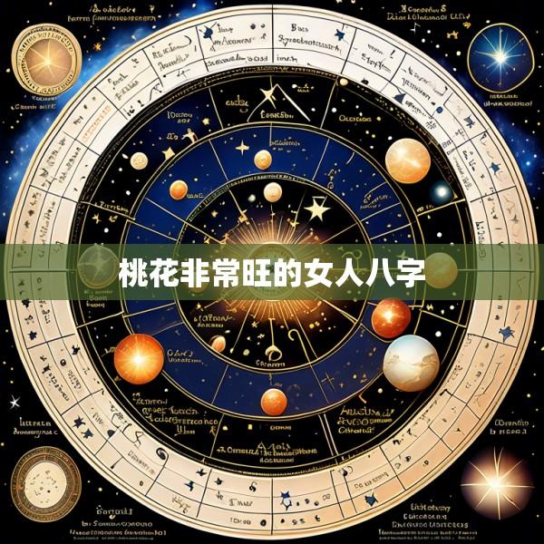 桃花非常旺的女人八字