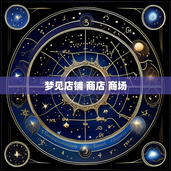 梦见店铺 商店 商场