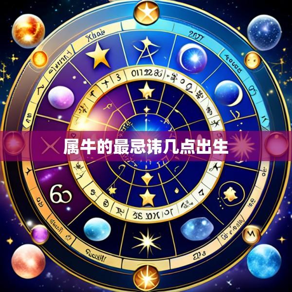 属牛的最忌讳几点出生