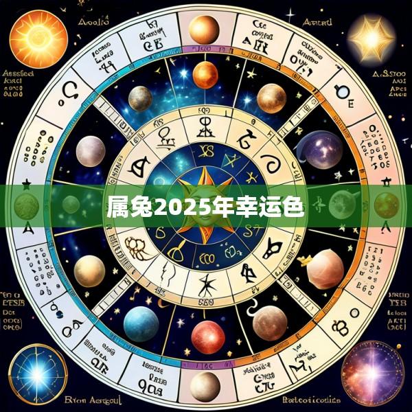 属兔2025年幸运色