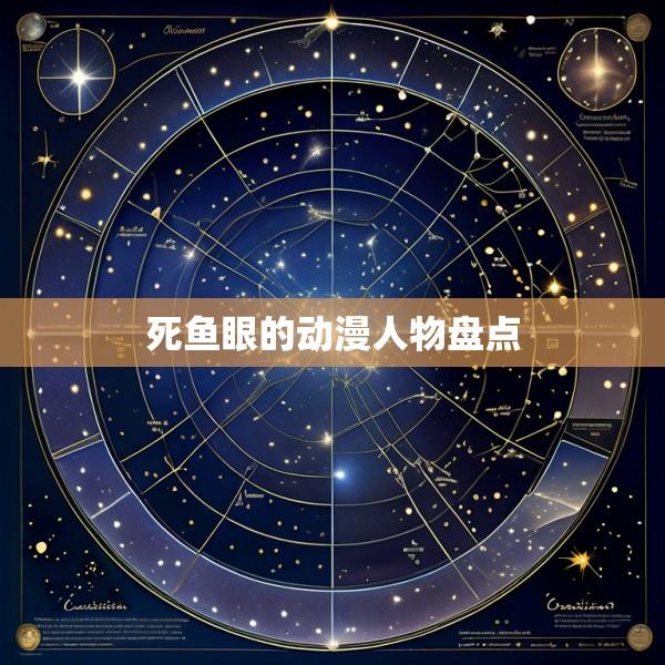 死鱼眼的动漫人物盘点