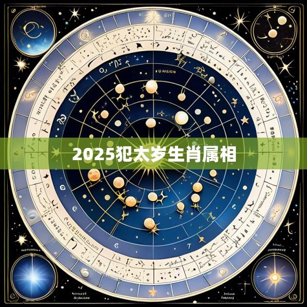 2025犯太岁生肖属相