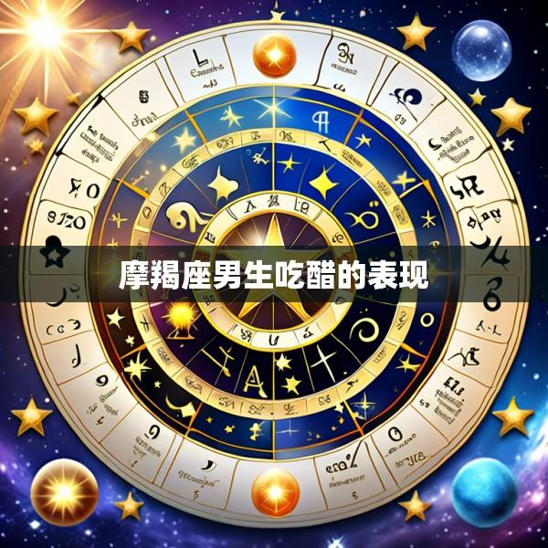 摩羯座男生吃醋的表现