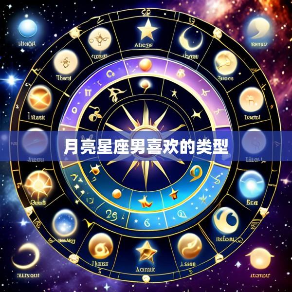 月亮星座男喜欢的类型
